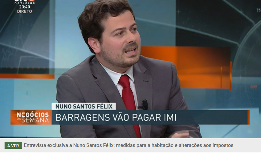 Entrevista exclusiva a Nuno Santos Félix: medidas para a habitação e alterações aos impostos